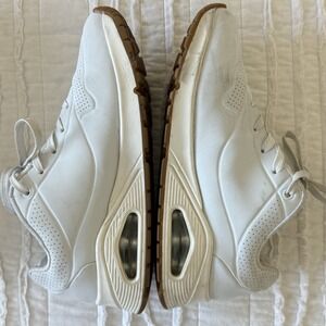 Skechers Uno‎ Stand On Air White Sneakers Trainers Shoes 73690 Women's Size 8